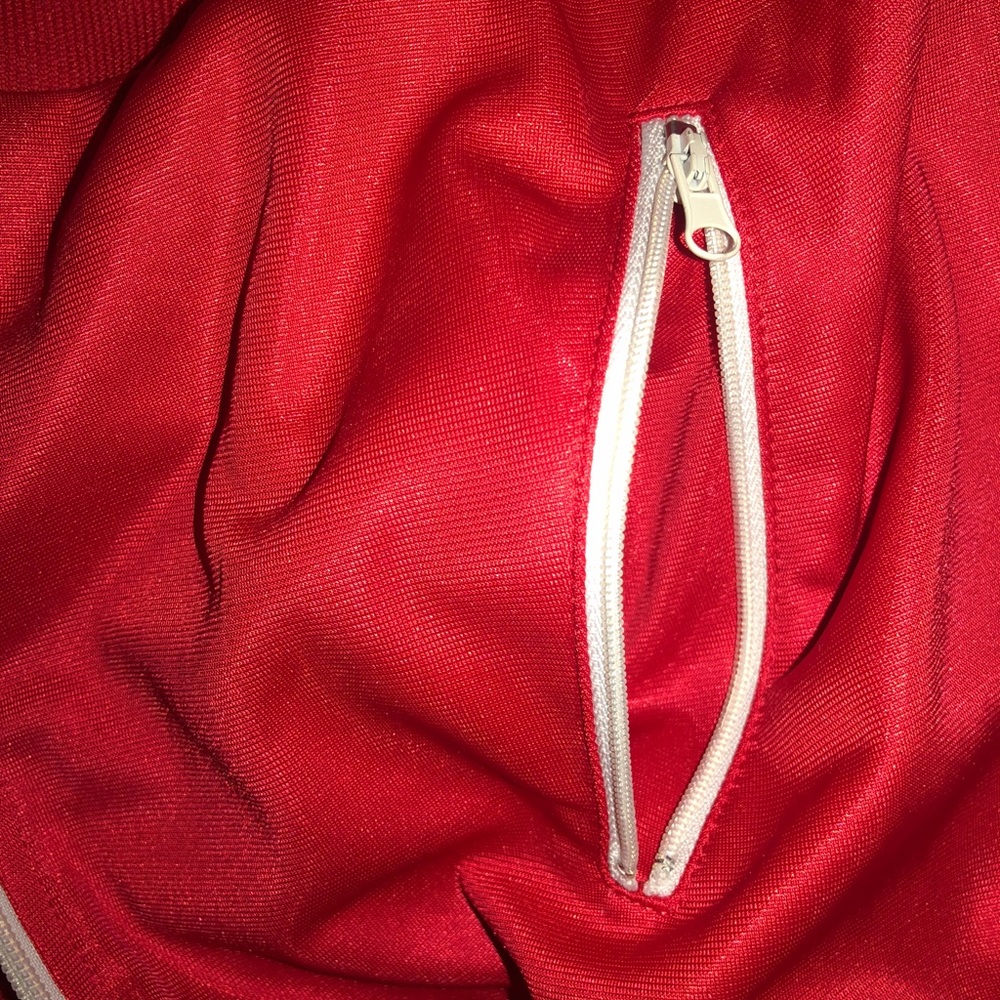 Red Track Jacket - Picture 6 of 7